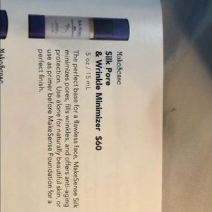 Silk pore and wrinkle minimizer